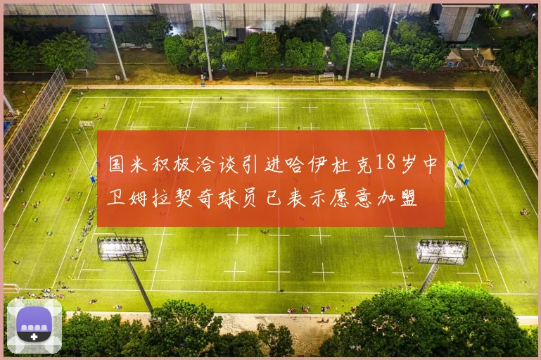 国米积极洽谈引进哈伊杜克18岁中卫姆拉契奇球员已表示愿意加盟